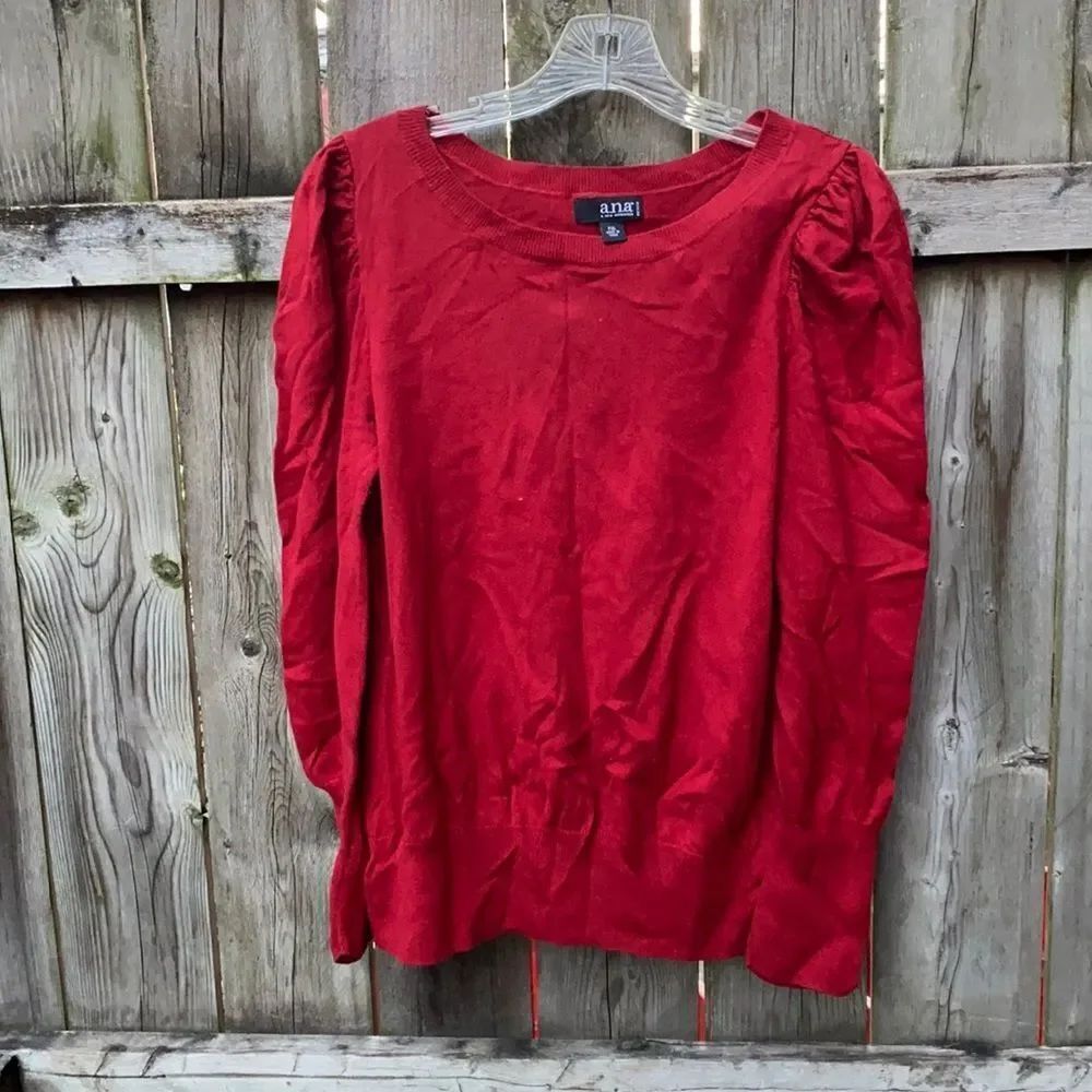 A.N.A Red Light sweater sz. Petite xL